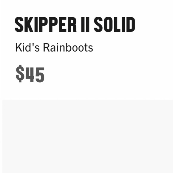 Bogs SKIPPER II SOLID gray rain boots - Picture 11 of 14